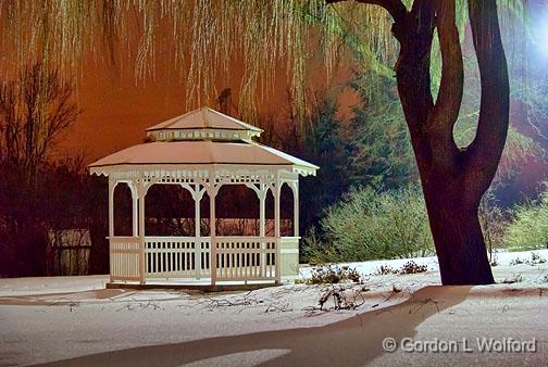 Winter Gazebo_20764-9.jpg - Photographed at Smiths Falls, Ontario, Canada.